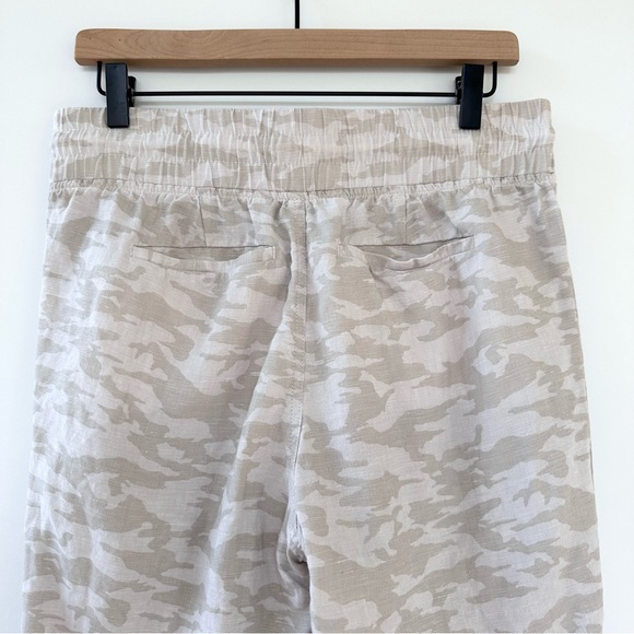 Athleta Cabo Neutral Tide Linen Camo Jogger Pants (Tall Size) - Picture 11 of 13